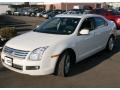 2008 White Suede Ford Fusion SEL V6 AWD  photo #1