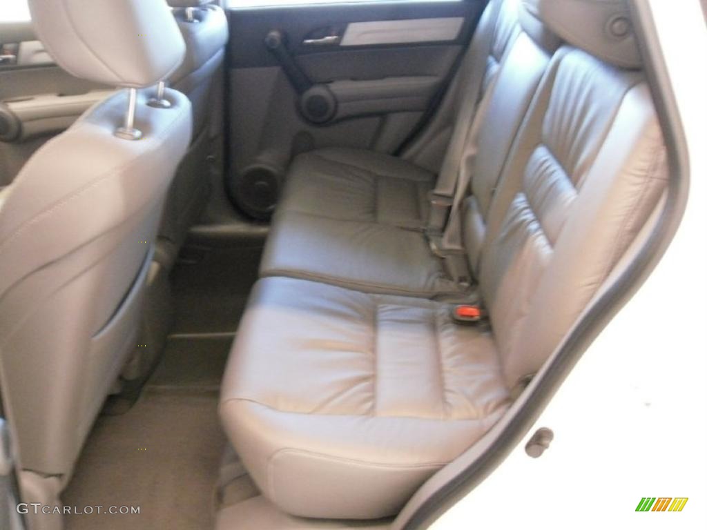 2010 CR-V EX-L - Taffeta White / Gray photo #15