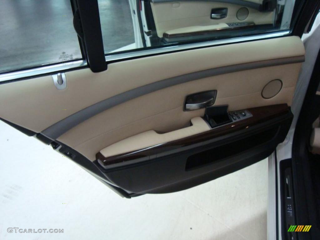2007 7 Series 750Li Sedan - Alpine White / Beige photo #24