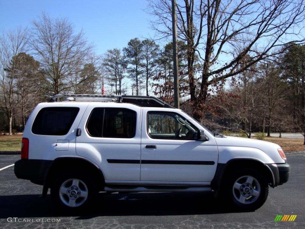 2001 Xterra SE V6 - Cloud White / Dusk Gray photo #5