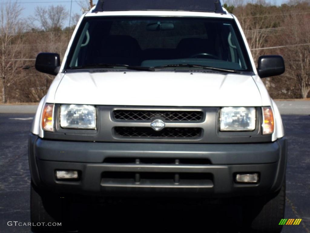 2001 Xterra SE V6 - Cloud White / Dusk Gray photo #32