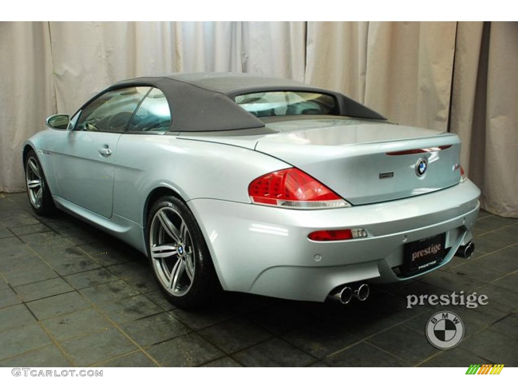 2007 M6 Convertible - Silverstone Silver Metallic / Silverstone II photo #4