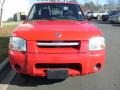 2002 Aztec Red Nissan Frontier XE King Cab  photo #4