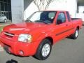 2002 Aztec Red Nissan Frontier XE King Cab  photo #5