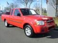 2002 Aztec Red Nissan Frontier XE King Cab  photo #6