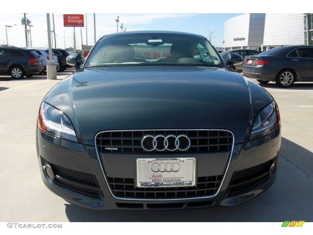 2010 TT 2.0 TFSI quattro Coupe - Meteor Gray Pearl Effect / Limestone Gray Leather/Alcantara photo #3