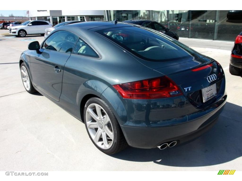 2010 TT 2.0 TFSI quattro Coupe - Meteor Gray Pearl Effect / Limestone Gray Leather/Alcantara photo #5