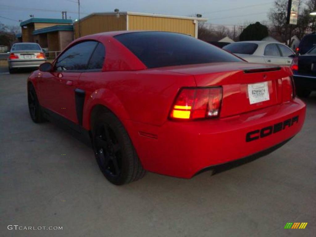 2003 Mustang Cobra Coupe - Torch Red / Medium Parchment photo #5