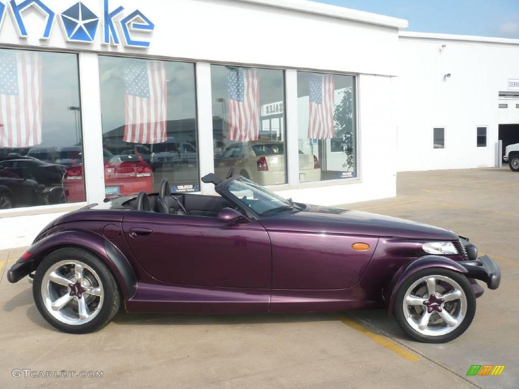 1999 Prowler Roadster - Prowler Purple / Agate photo #23