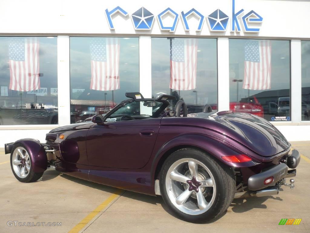 1999 Prowler Roadster - Prowler Purple / Agate photo #32