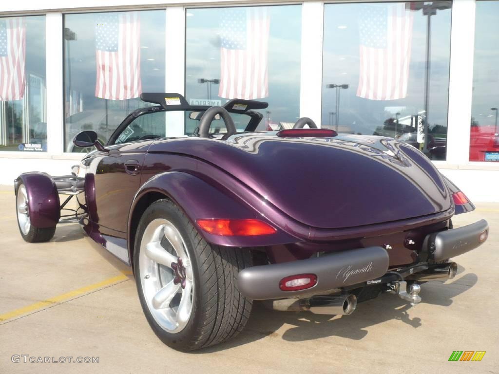 1999 Prowler Roadster - Prowler Purple / Agate photo #33