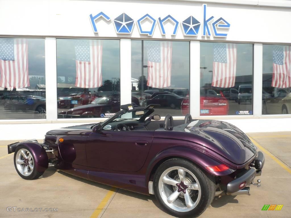 1999 Prowler Roadster - Prowler Purple / Agate photo #41