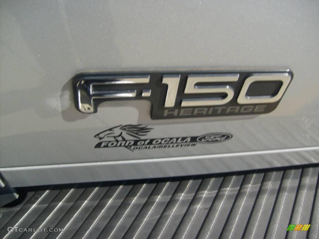 2004 F150 XLT Heritage SuperCab - Silver Metallic / Heritage Medium Parchment photo #10