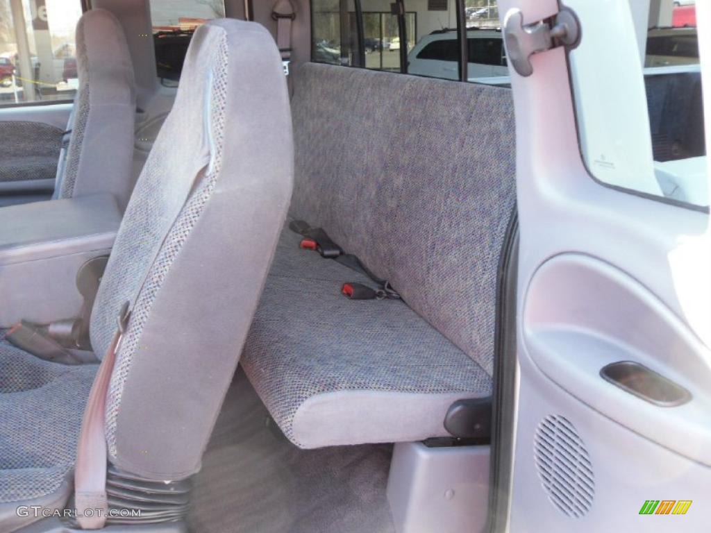 1998 Ram 1500 Sport Extended Cab 4x4 - Bright White / Gray photo #10