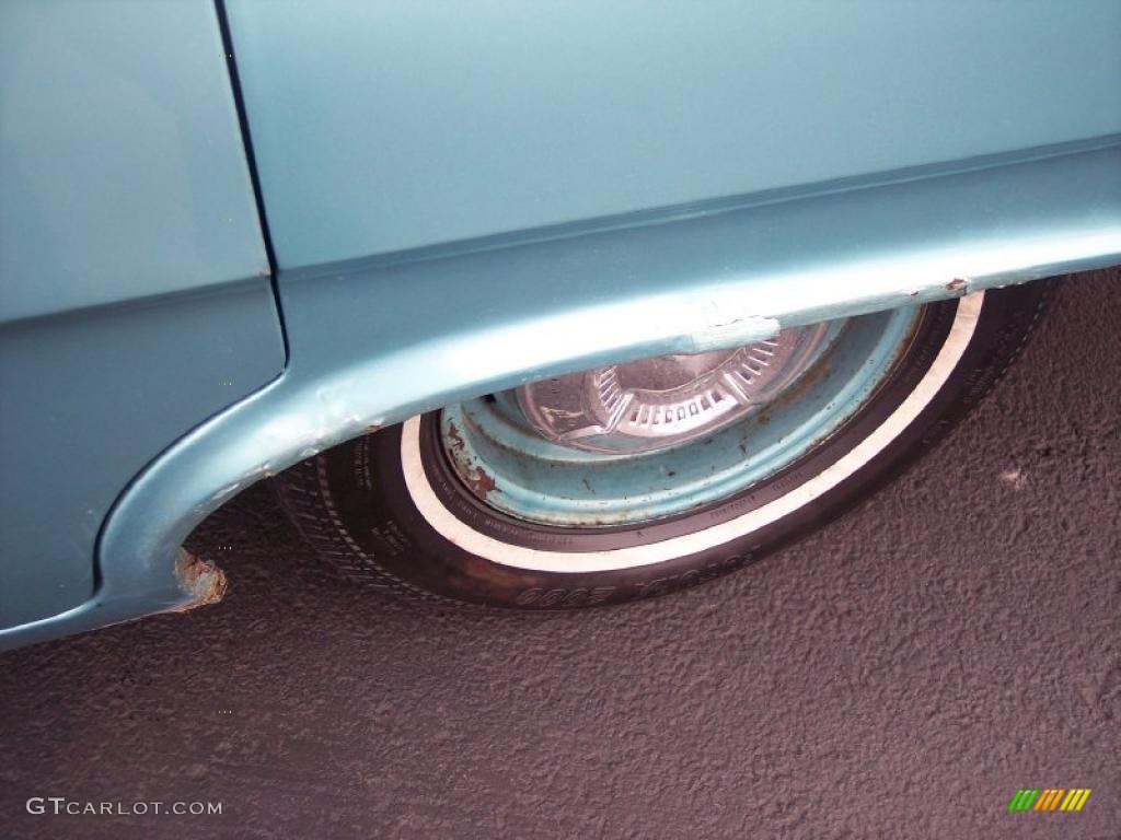 1962 Bel Air 4 Door Sedan - Twilight Turquoise / Medium Aqua Metallic photo #16