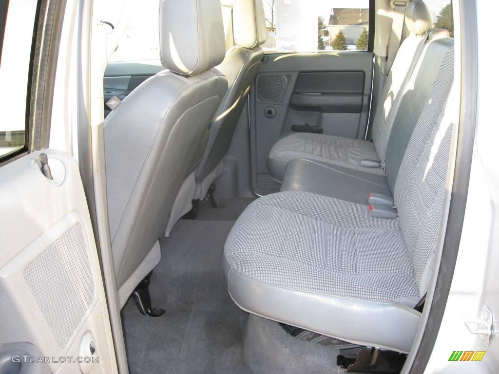 2008 Ram 2500 Big Horn Quad Cab 4x4 - Bright Silver Metallic / Medium Slate Gray photo #42
