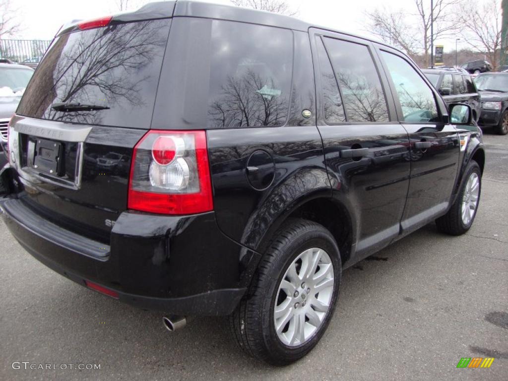 2008 LR2 SE - Narvik Black / Alpaca Beige photo #4