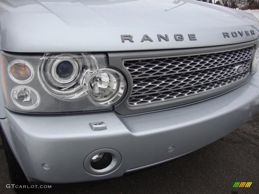 2006 Range Rover Supercharged - Zambezi Silver Metallic / Jet Black/Jet photo #9