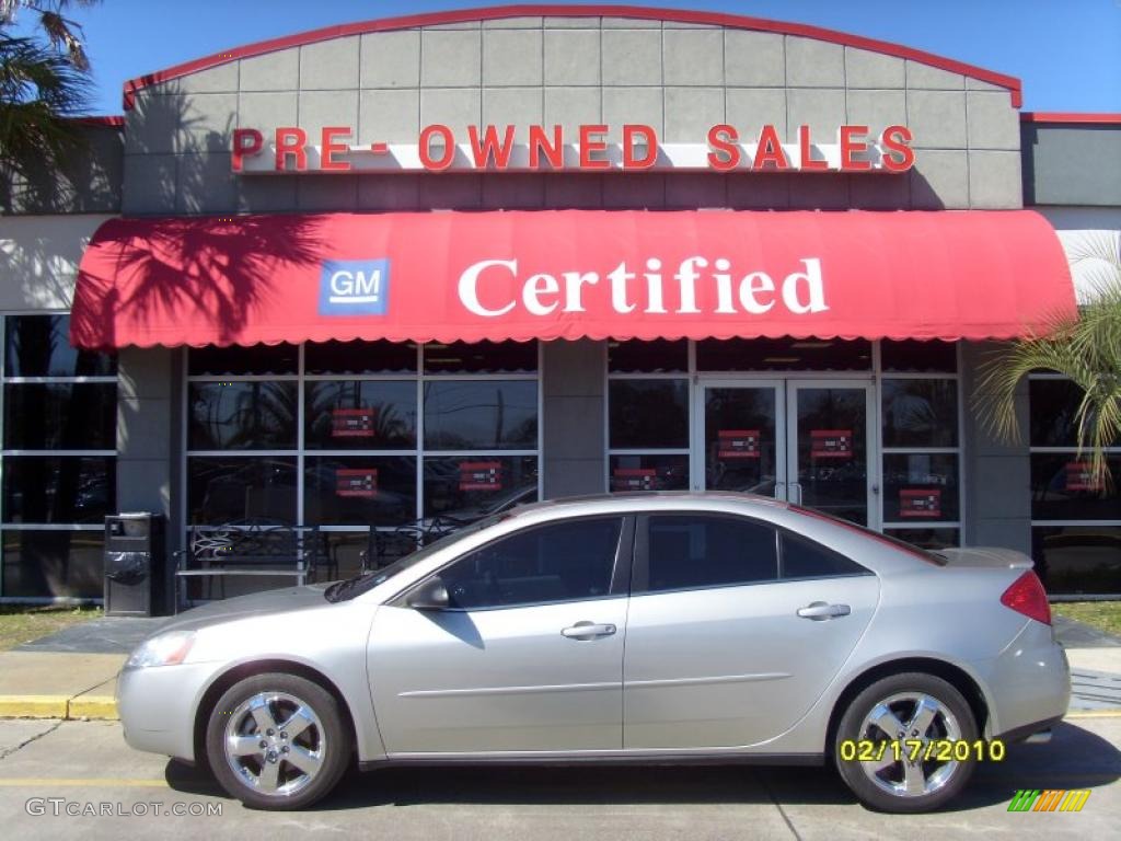 2006 G6 GT Sedan - Liquid Silver Metallic / Ebony photo #1