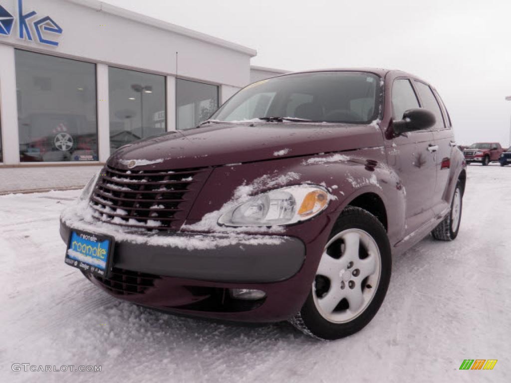 2002 PT Cruiser Touring - Deep Cranberry Pearlcoat / Taupe photo #1