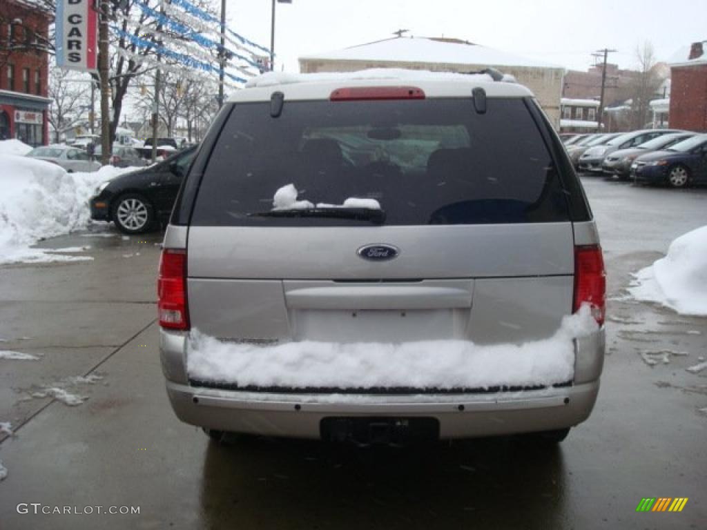 2004 Explorer XLT 4x4 - Silver Birch Metallic / Midnight Grey photo #3