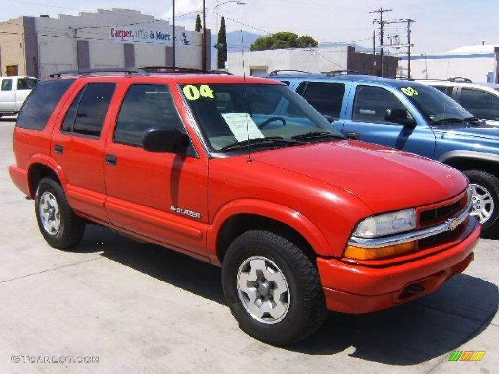 Victory Red Chevrolet Blazer