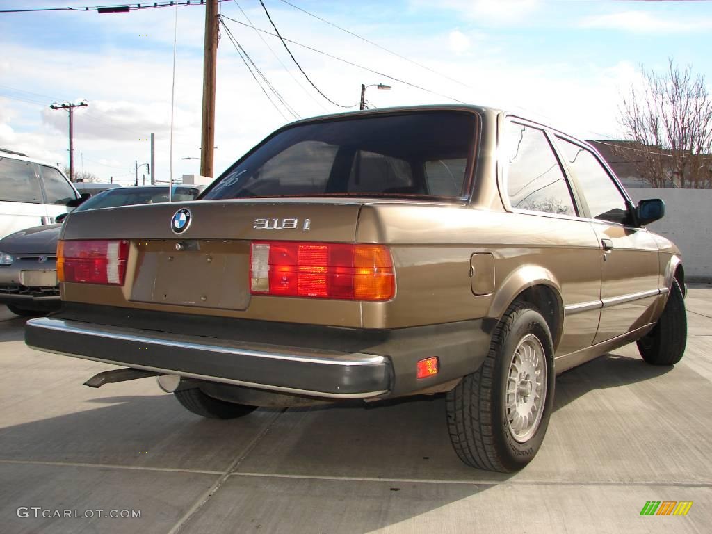 1984 3 Series 318i - Bahama Brown / Black photo #3