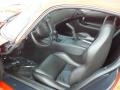 1997 Dodge Viper Black Interior Front Seat Photo