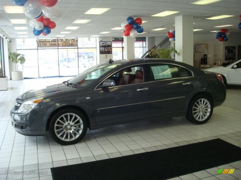 2007 Aura XR - Techno Gray Metallic / Morocco Brown photo #1