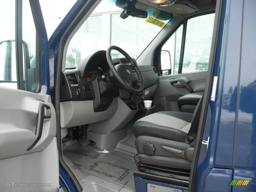 2009 Sprinter Van 2500 High Roof Passenger - Steel Blue / Gray photo #5