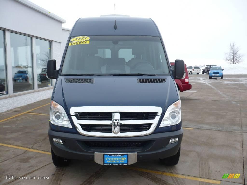 2009 Sprinter Van 2500 High Roof Passenger - Steel Blue / Gray photo #8