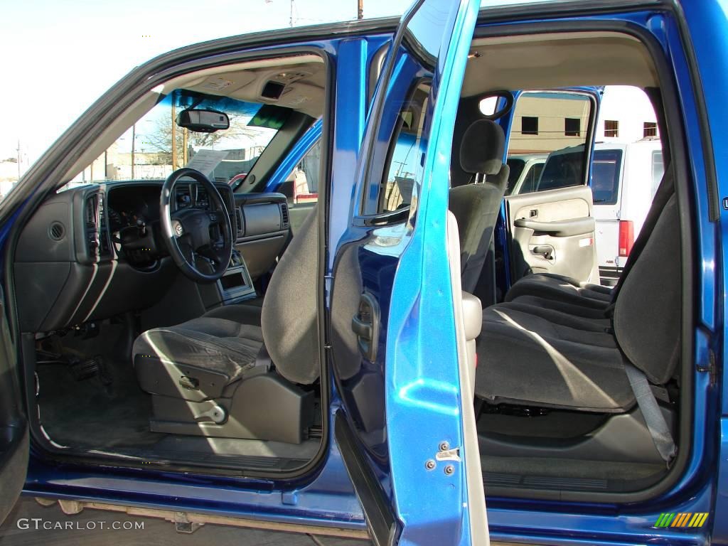 2003 Silverado 2500HD Crew Cab 4x4 - Arrival Blue Metallic / Dark Charcoal photo #14