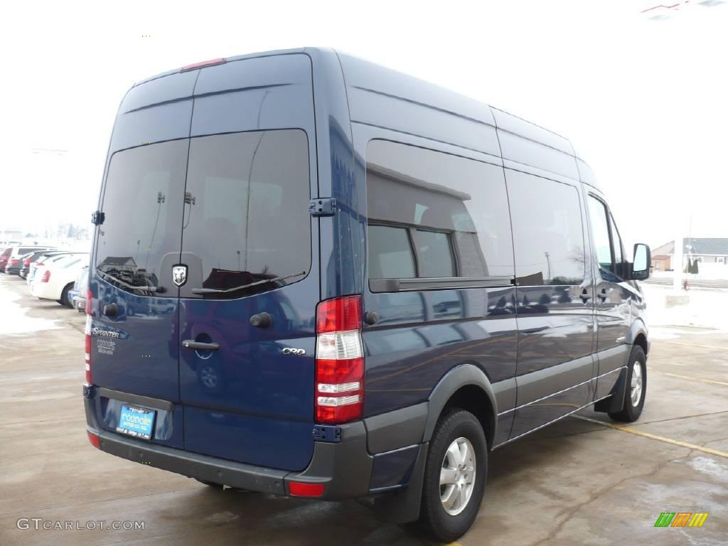 2009 Sprinter Van 2500 High Roof Passenger - Steel Blue / Gray photo #16