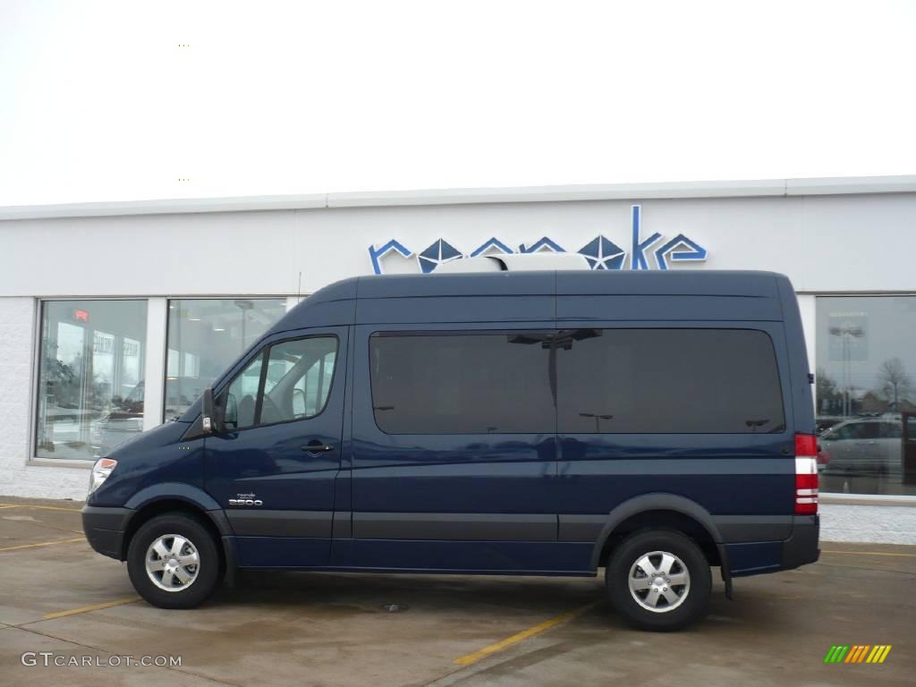 2009 Sprinter Van 2500 High Roof Passenger - Steel Blue / Gray photo #21