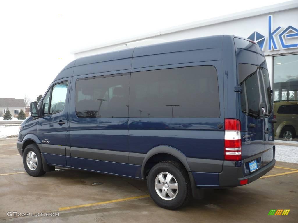 2009 Sprinter Van 2500 High Roof Passenger - Steel Blue / Gray photo #33