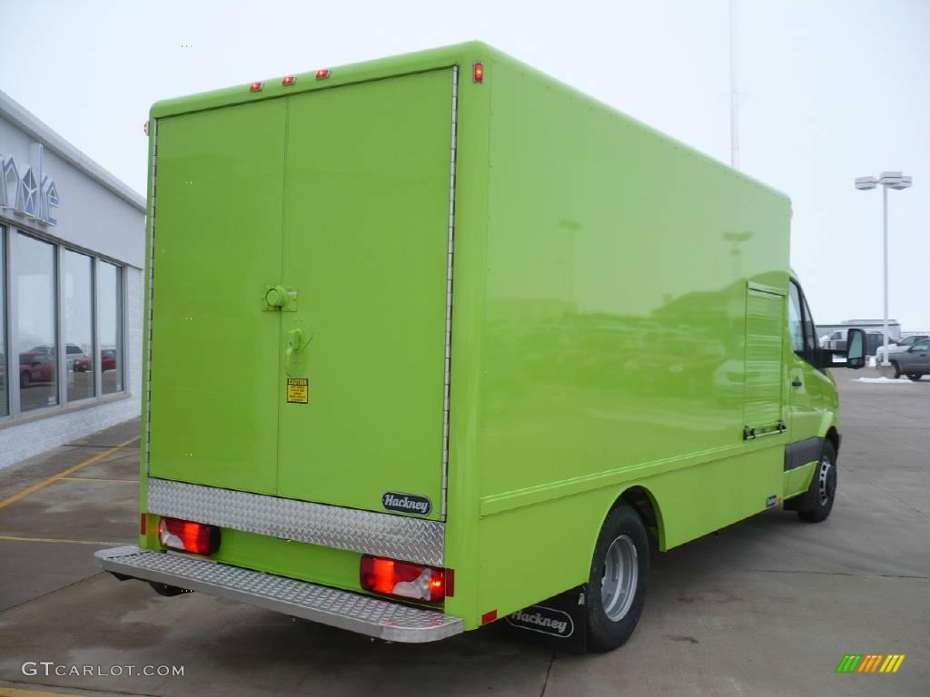 2008 Sprinter Van 3500 Chassis Commercial - Lime Green / Gray photo #15