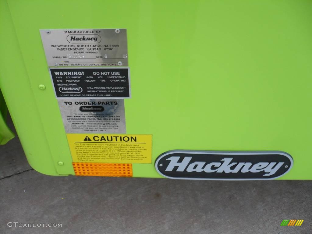 2008 Sprinter Van 3500 Chassis Commercial - Lime Green / Gray photo #19