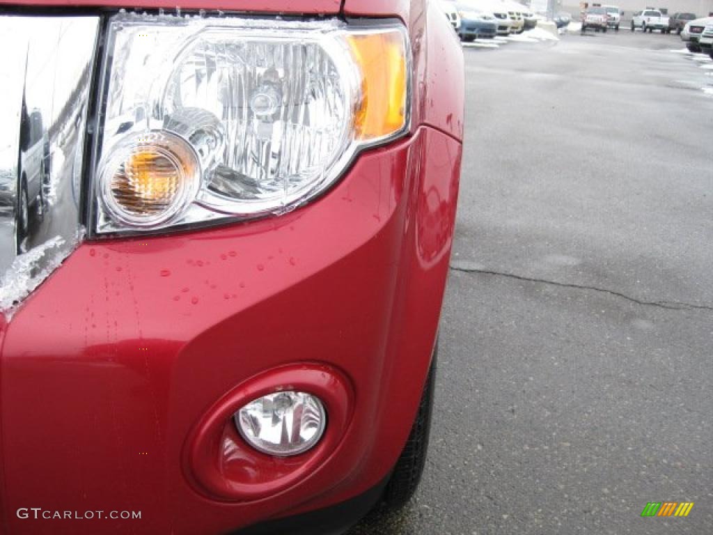 2009 Escape Limited V6 4WD - Sangria Red Metallic / Charcoal photo #18