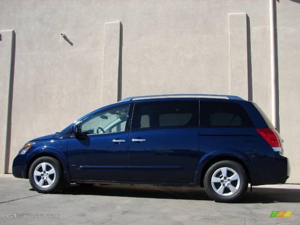 2009 Quest 3.5 S - Majestic Blue / Gray photo #4