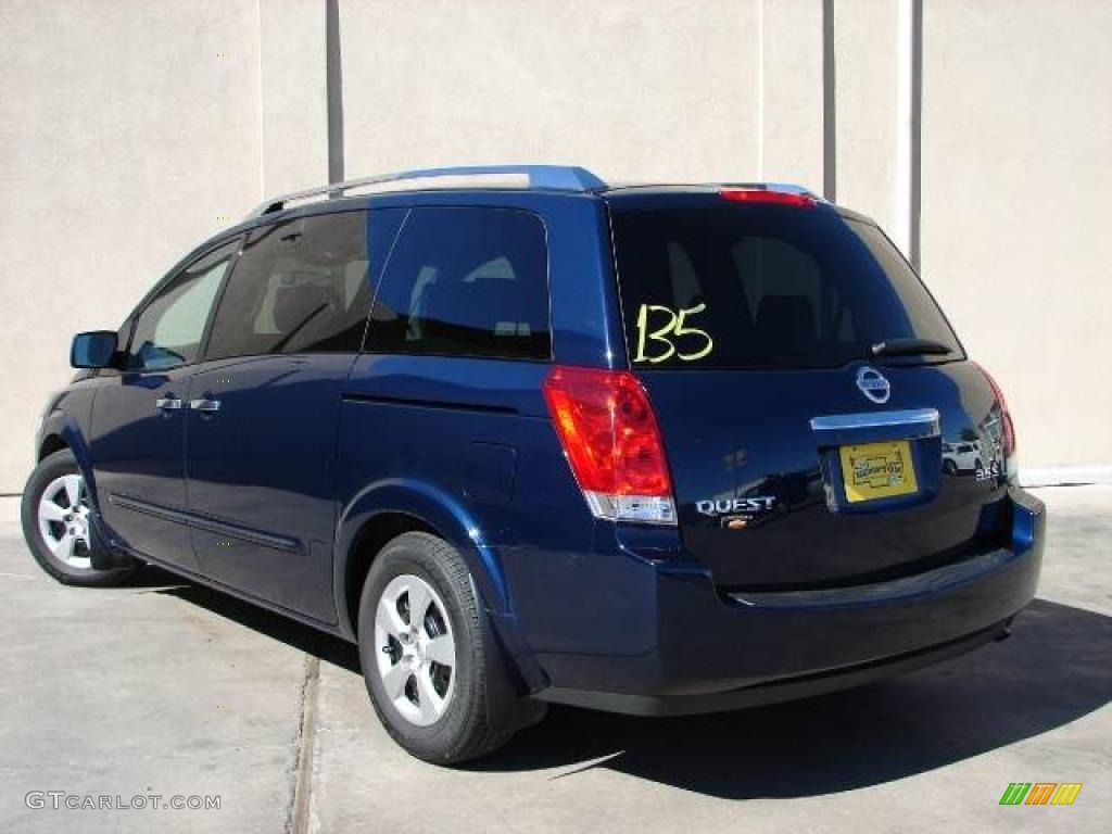 2009 Quest 3.5 S - Majestic Blue / Gray photo #7