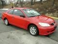 2004 Rally Red Honda Civic Value Package Coupe  photo #7