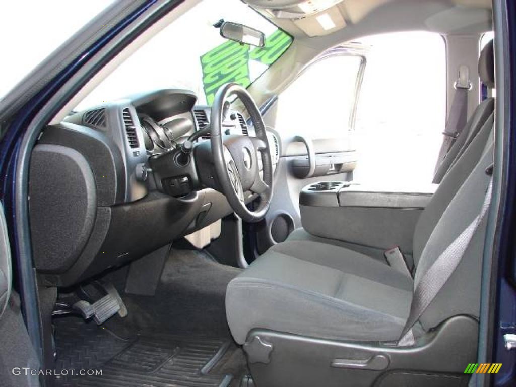 2009 Silverado 1500 LT Crew Cab 4x4 - Blue Granite Metallic / Ebony photo #6