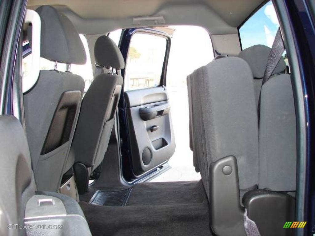 2009 Silverado 1500 LT Crew Cab 4x4 - Blue Granite Metallic / Ebony photo #15