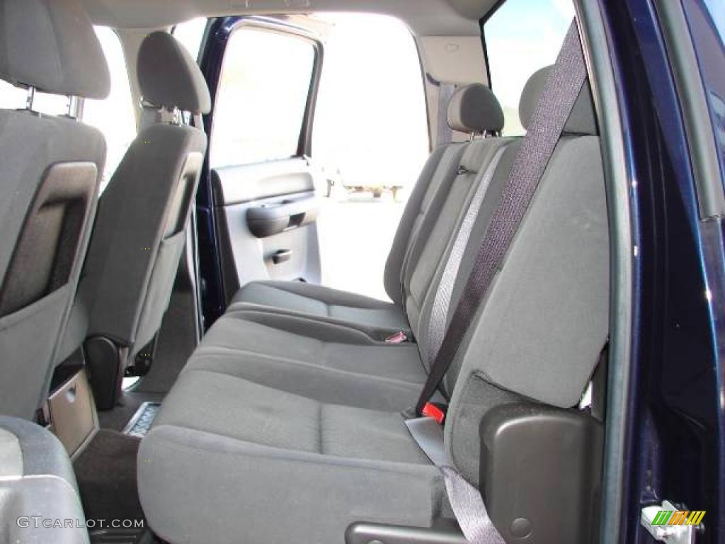 2009 Silverado 1500 LT Crew Cab 4x4 - Blue Granite Metallic / Ebony photo #16