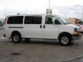 Summit White - Express LS 3500 Passenger Van Photo No. 4