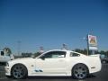 2007 Performance White Ford Mustang Saleen S281 Supercharged Coupe  photo #5