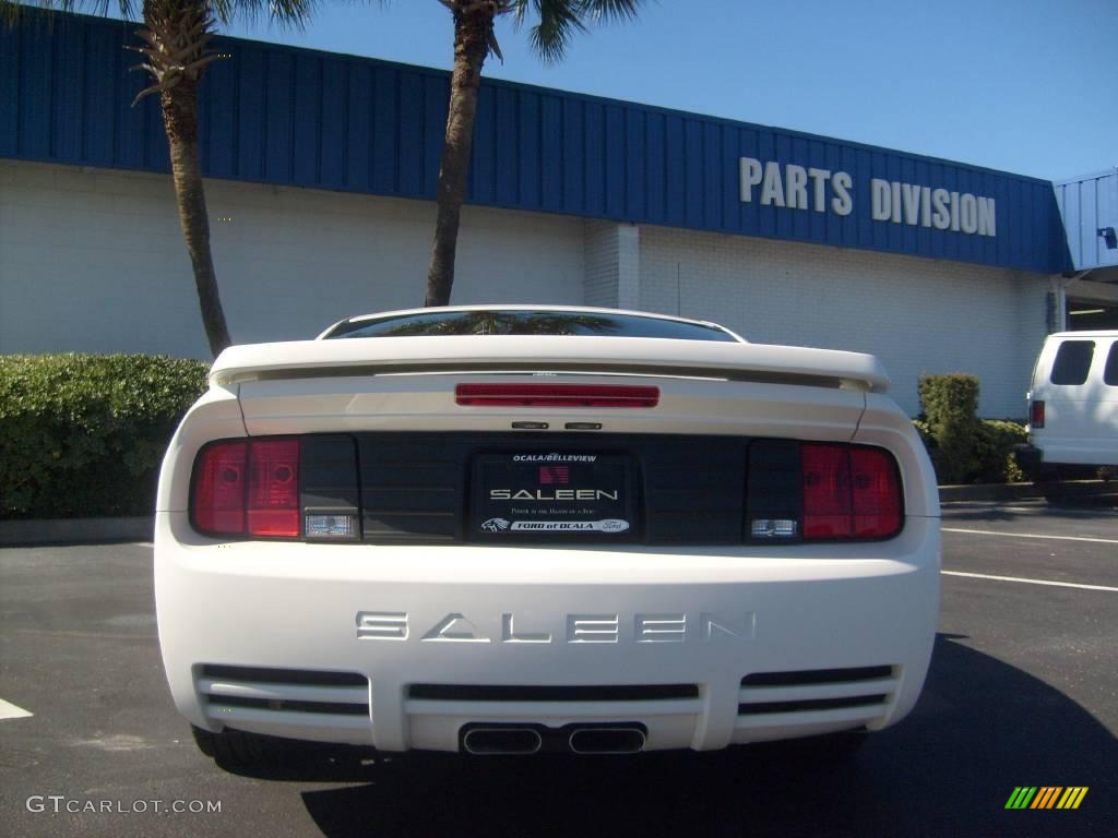 2007 Mustang Saleen S281 Supercharged Coupe - Performance White / Black Leather photo #7