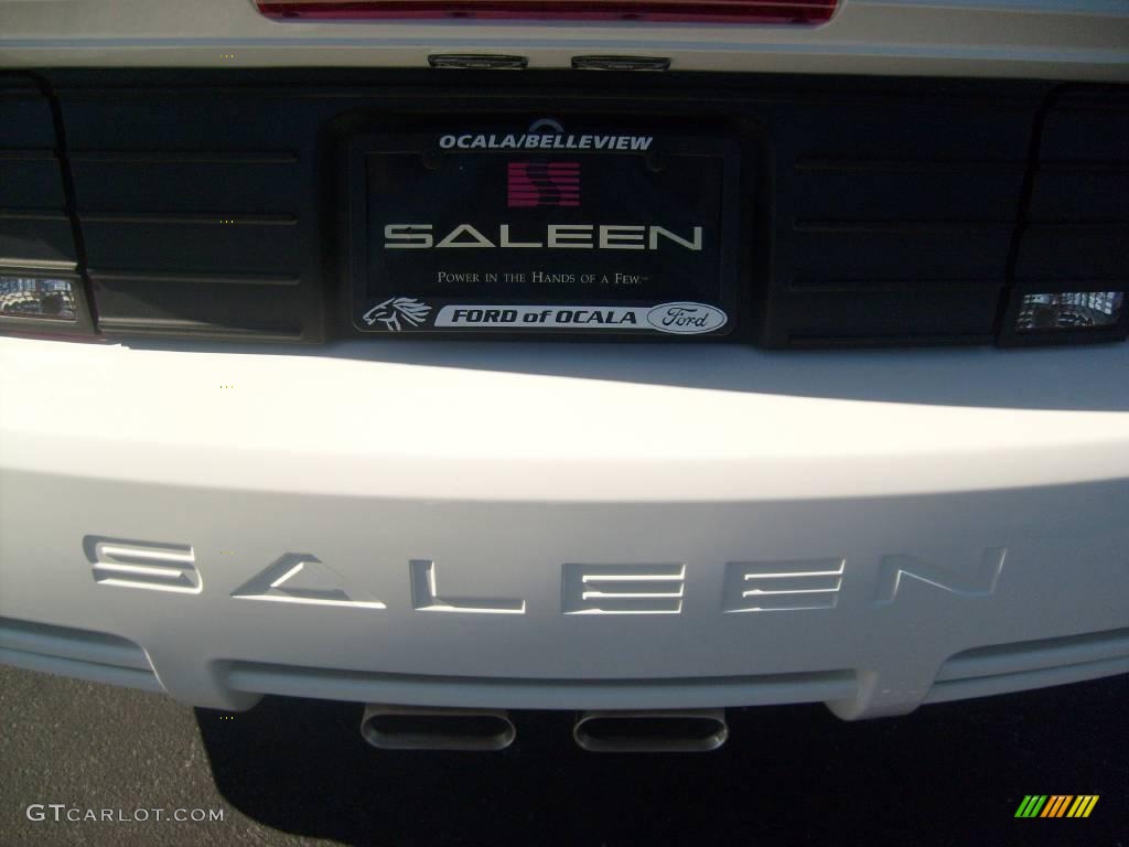 2007 Mustang Saleen S281 Supercharged Coupe - Performance White / Black Leather photo #9