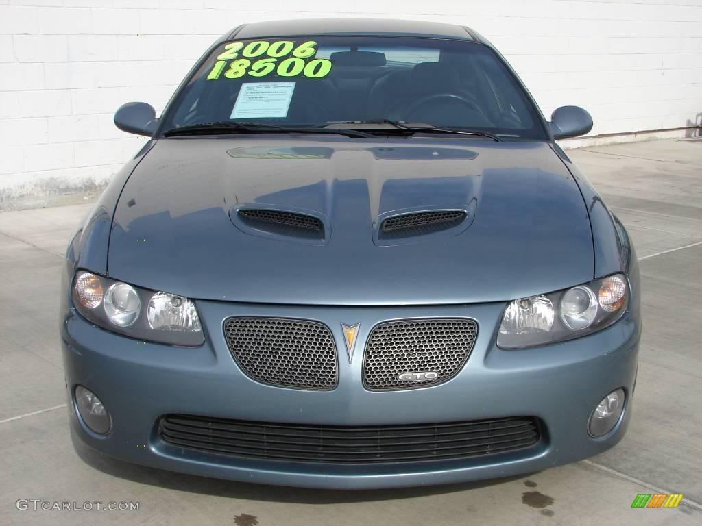 2006 GTO Coupe - Cyclone Gray Metallic / Black photo #13