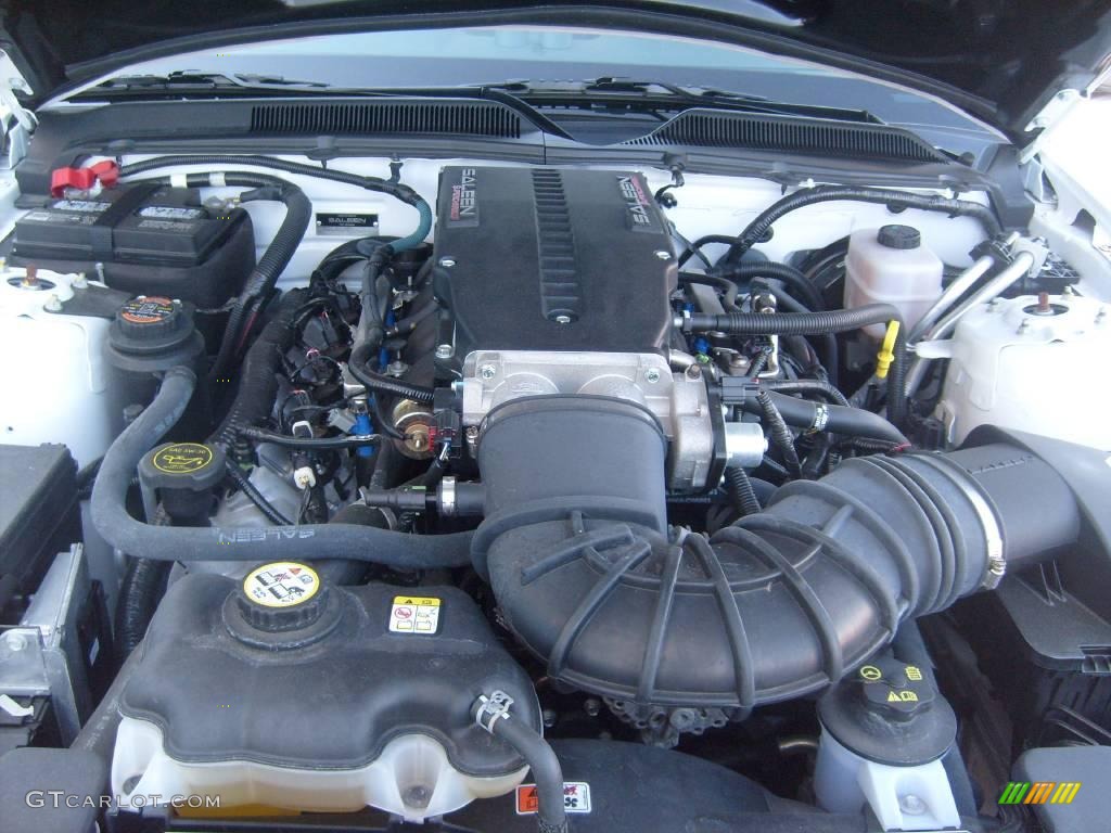 2007 Mustang Saleen S281 Supercharged Coupe - Performance White / Black Leather photo #28